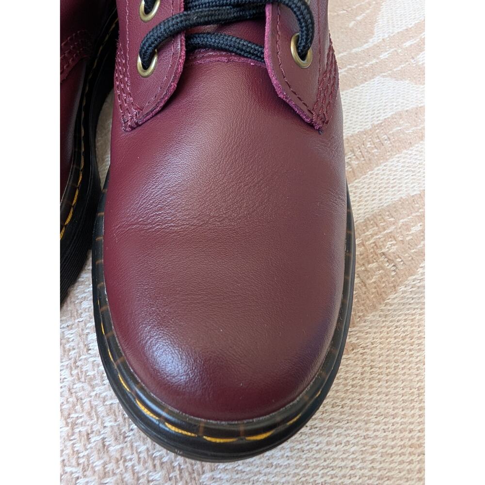 Dr. Martens Zavala Boots Cherry red M6/W7 Flat sole - Picture 2 of 11